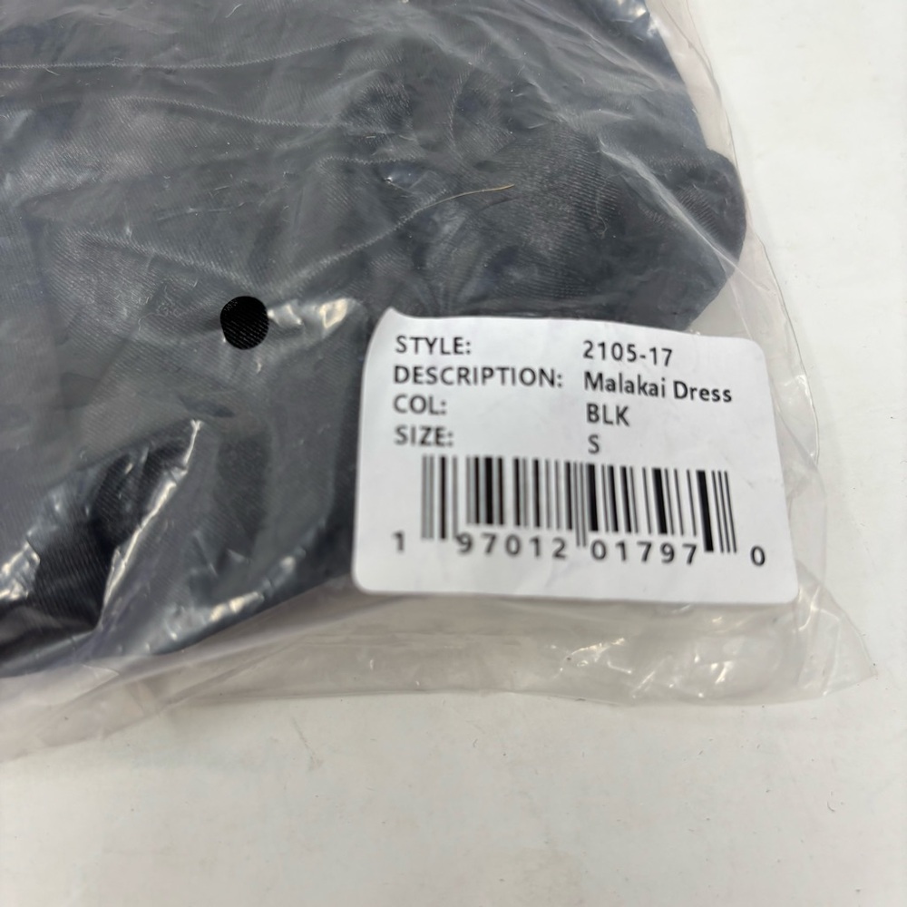 NWT SER.O.YA Malakai Black Satin Strapless Asymmetrical Mini Dress Size Small - Picture 3 of 3